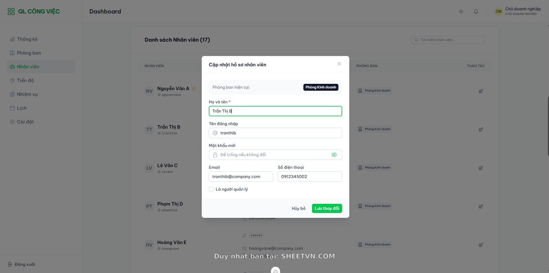Thông báo tức thì