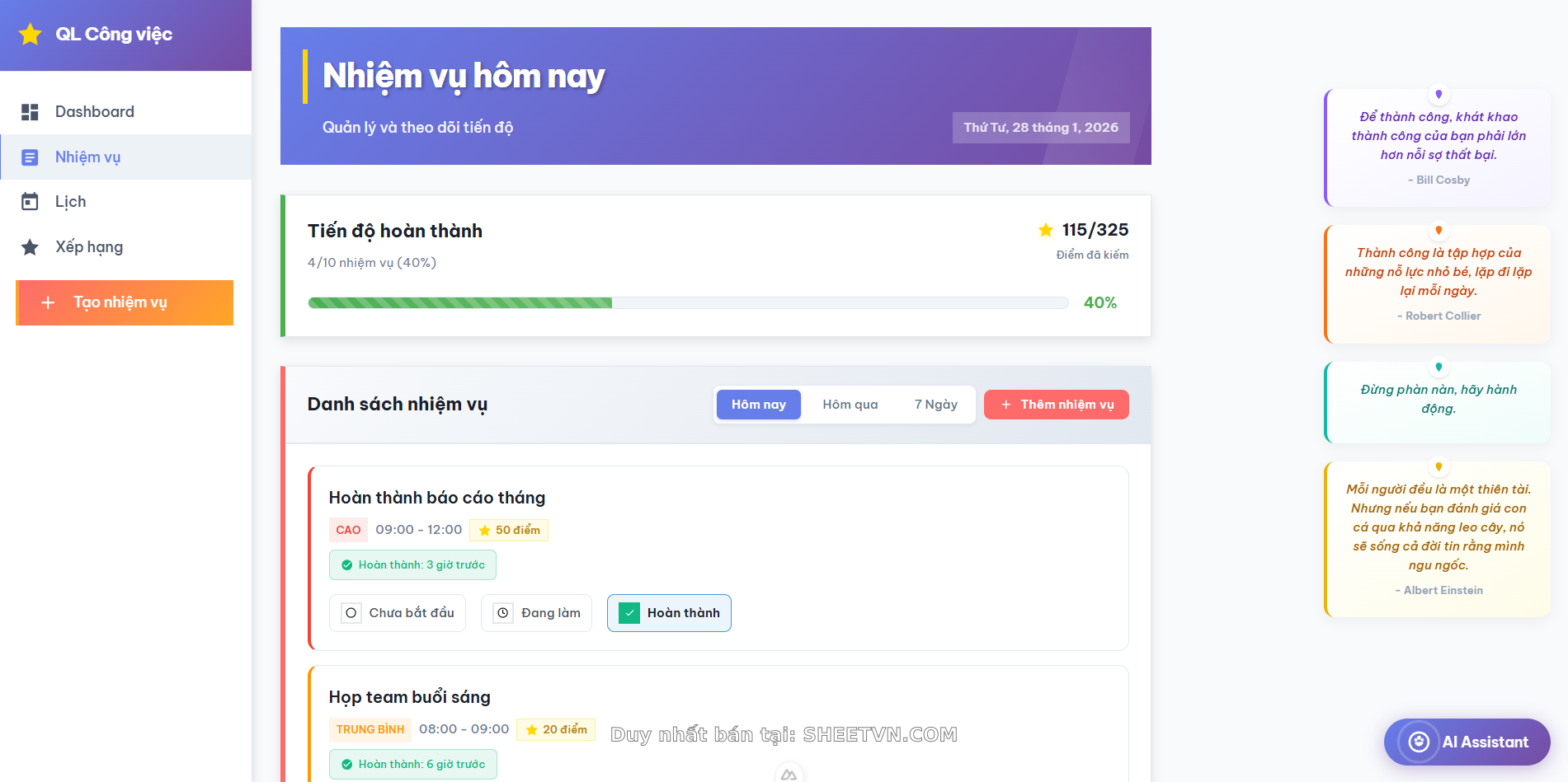 Trợ lý AI thông minh