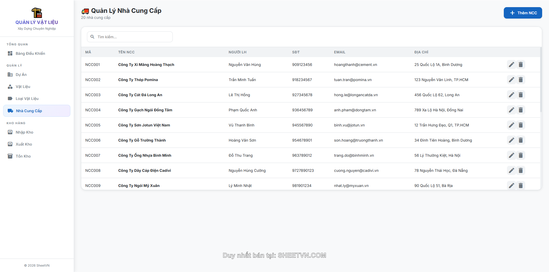 Phiếu xuất kho trong App Script
